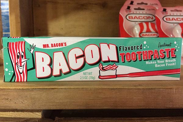 bacon toothpaste