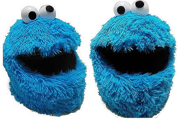 Cookie Monster Motorcycle Helmet – I*Need*It