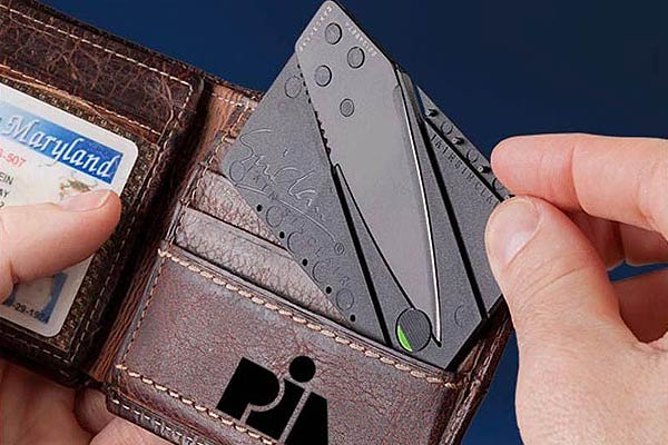 Credit Card Sized Folding Knife