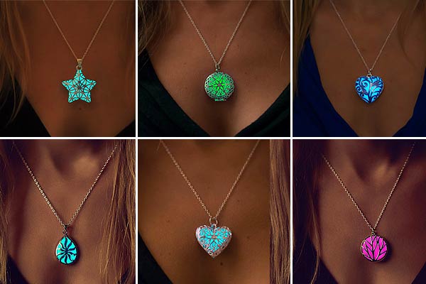 how to make glowing jewelry