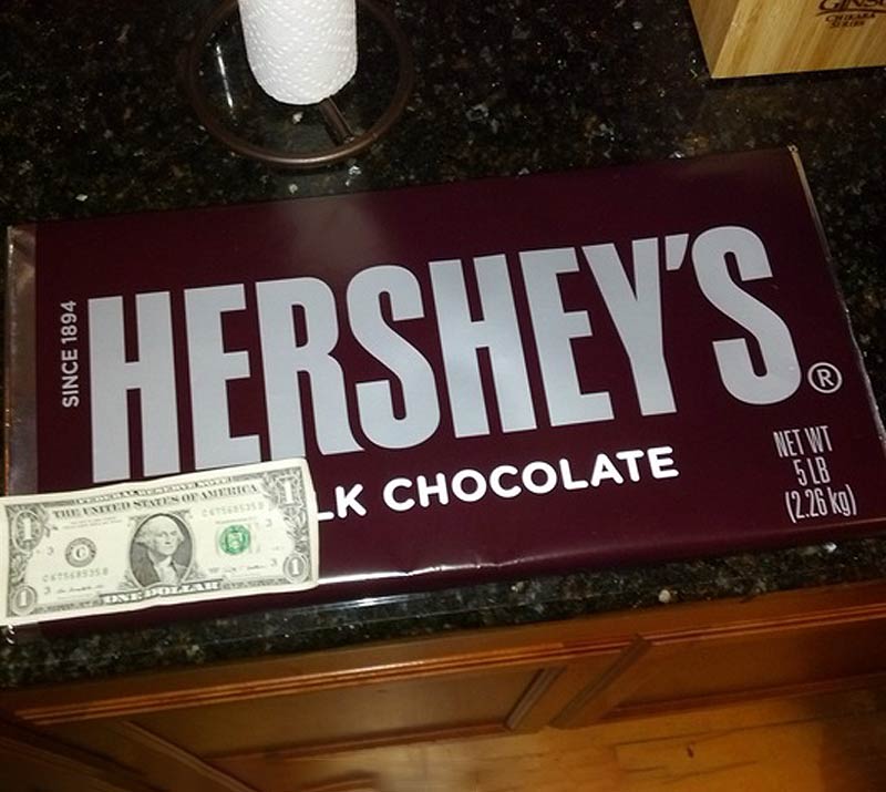 5 pound hersheys bar