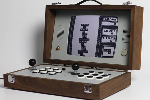 Briefcase Portable Arcade Console