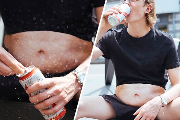 Dad Bag Beer Belly Waist Pocket
