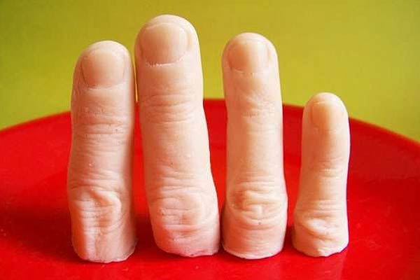 Finger Shaped Soap