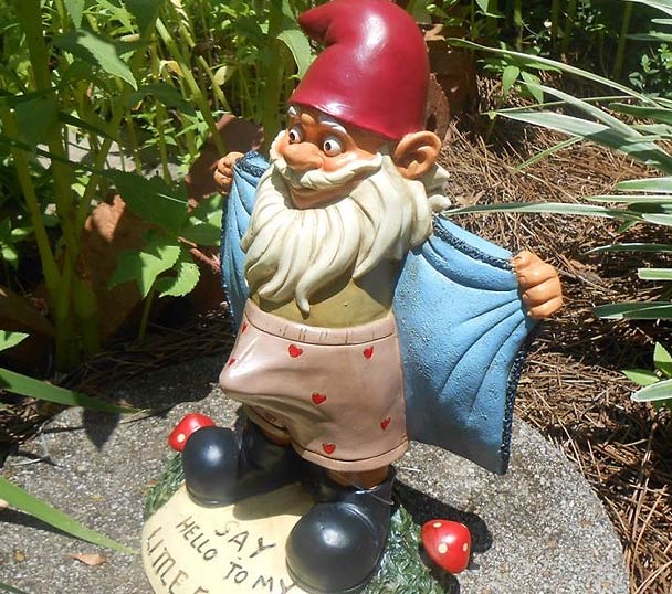 Hungover Garden Gnome 