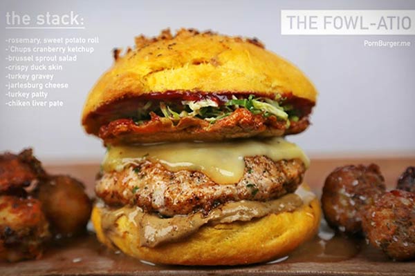 PornBurger: Pun-Infused Cookbook