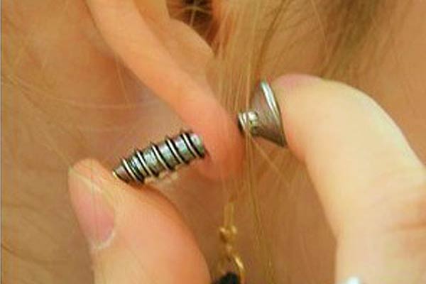 Screws Ear Stud Earrings