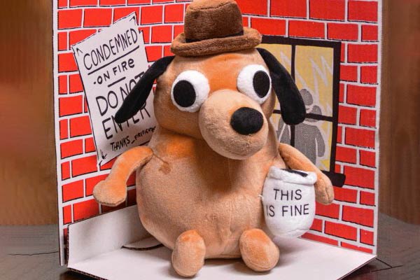 This is Fine Plush Dog