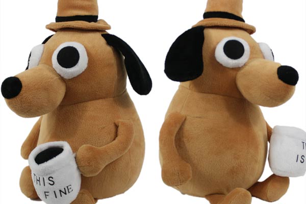 This is Fine Plush Dog