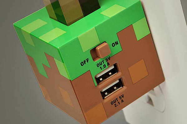 Minecraft Torch Usb Wall Charger I Need It