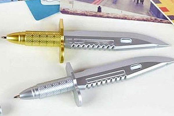 Knife Shaped Ball Point Pen