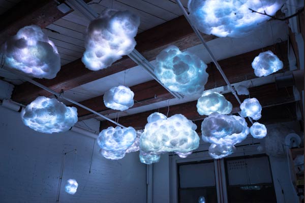 bluetooth cloud lamp