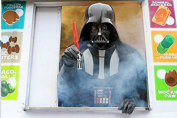 Glowing Lightsaber Ice Pop Maker